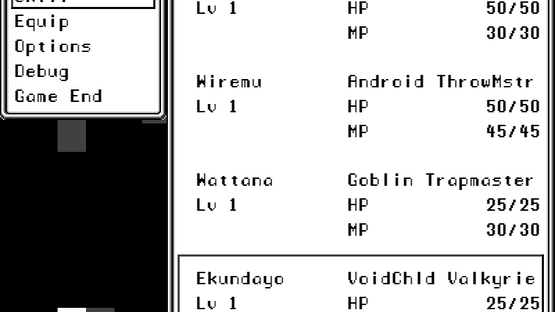 It's Six Random Characters and a Single Floor Dungeon: That's the Whole Game Screenshot