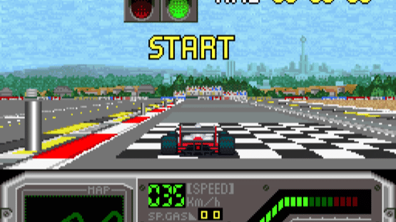 Aguri Suzuki F-1 Super Driving Screenshot