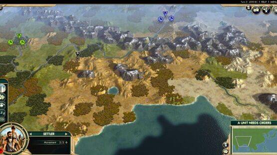 Képernyőkép erről: Civilization V: Scrambled Continents