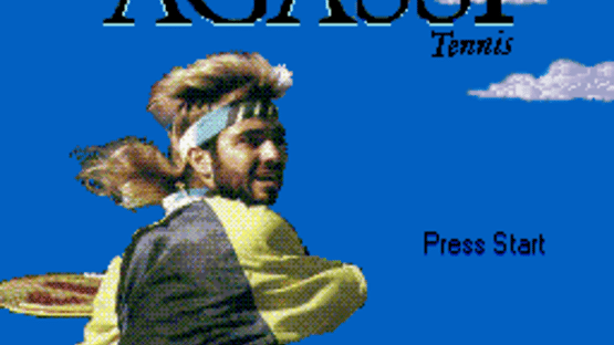 Andre Agassi Tennis Screenshot