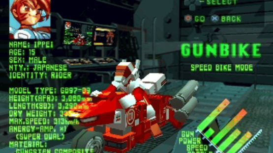 Speed Power Gunbike Screenshot