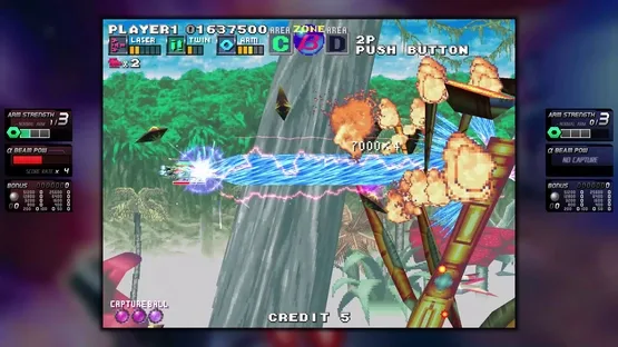 Darius Cozmic Revelation gameplay screenshot 3