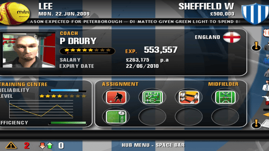 Premier Manager 10 Screenshot