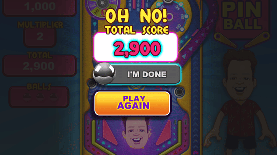 iCarly: Gibby Pinball Screenshot