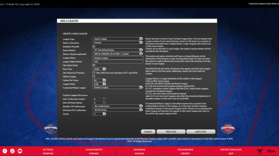 Franchise Hockey Manager 7 Screenshot