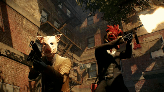 Payday 2: Hotline Miami Screenshot