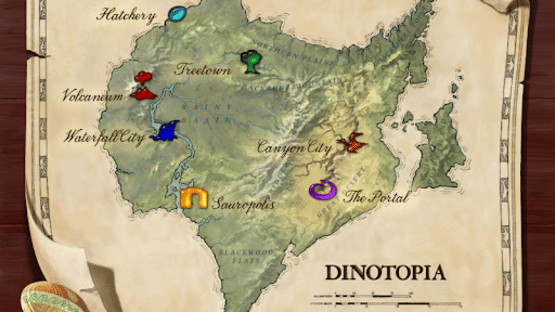 Dinotopia: Game Land Activity Center Screenshot