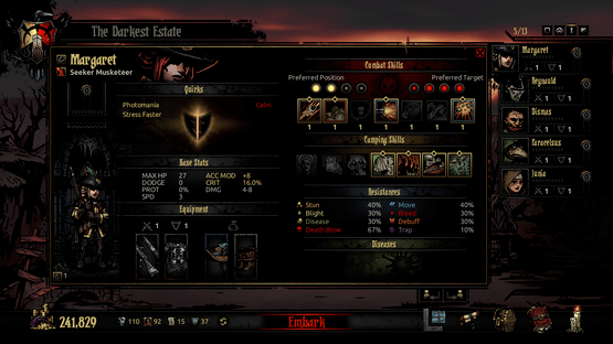 Darkest Dungeon: The Musketeer Screenshot