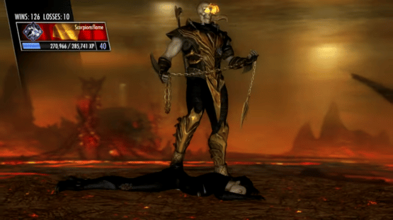 Injustice: Gods Among Us Scorpion Screenshot