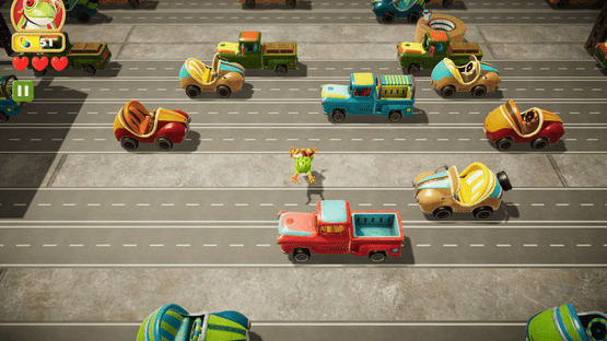 Frogger In Toy Town Screenshot