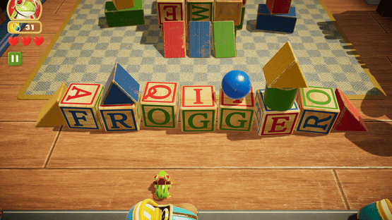 Frogger In Toy Town Screenshot