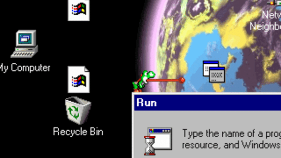 Yoshi vs. Windows Platinum Screenshot