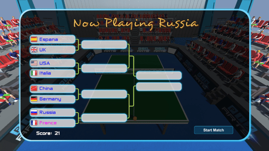 Olympic Table Tennis Screenshot