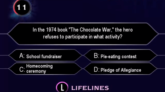 Who Wants to Be a Millionaire: Kids Edition Screenshot