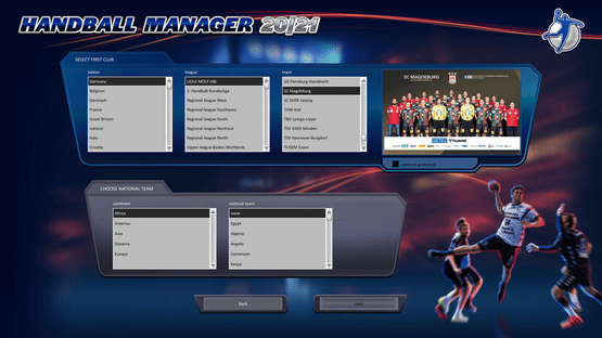 Handball Manager 2021 Screenshot