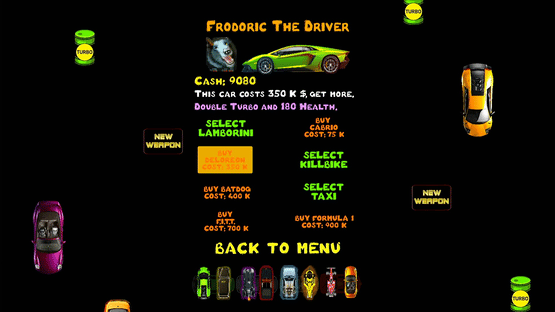 Frodoric the Driver Screenshot