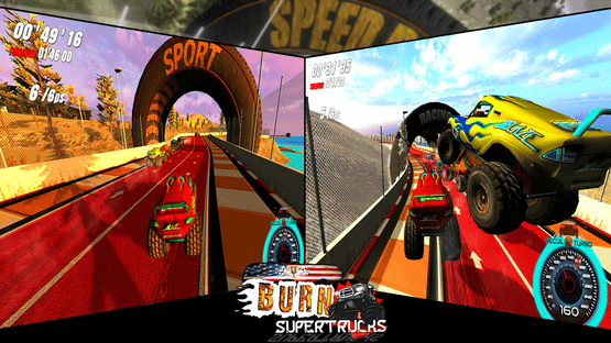 Burn! SuperTrucks Screenshot