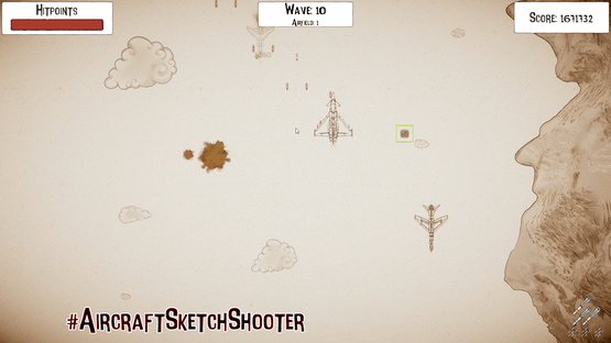 Aircraft Sketch Shooter Screenshot