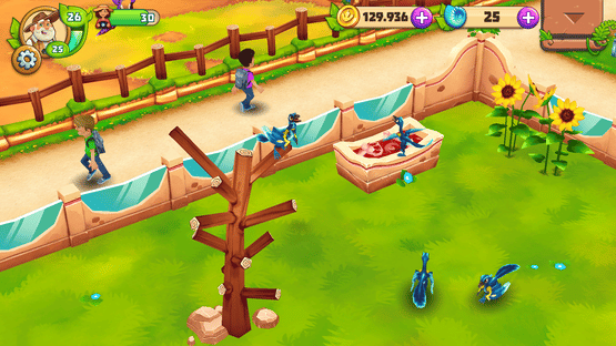 Dinosaur Park: Primeval Zoo Screenshot