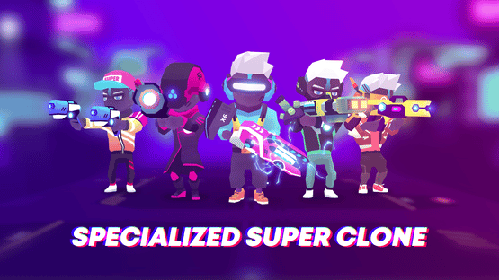 Super Clone: cyberpunk roguelike action Screenshot