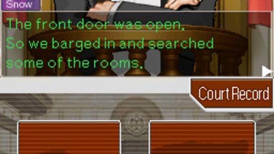 Phoenix Wright: Ace Attorney - The Contempt of Court Screenshot