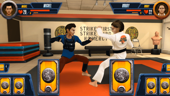 Cobra Kai: Card Fighter Screenshot