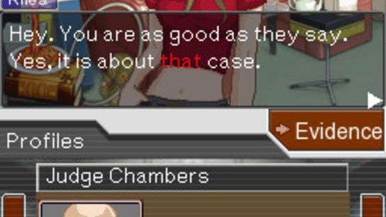 Apollo Justice: Turnabout Substitution Screenshot