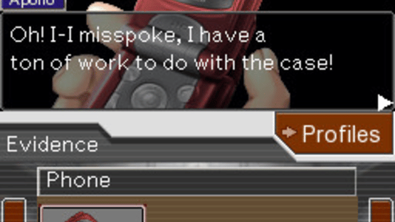 Apollo Justice: Turnabout Substitution Screenshot