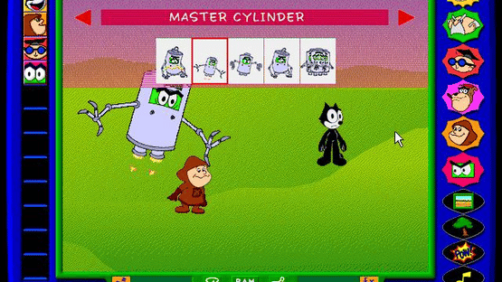 Cartoon Toolbox Starring Felix the Cat Screenshot