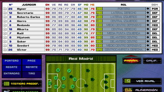 PC Fútbol 5.0 Screenshot