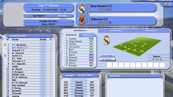 PC Fútbol 2007 Screenshot