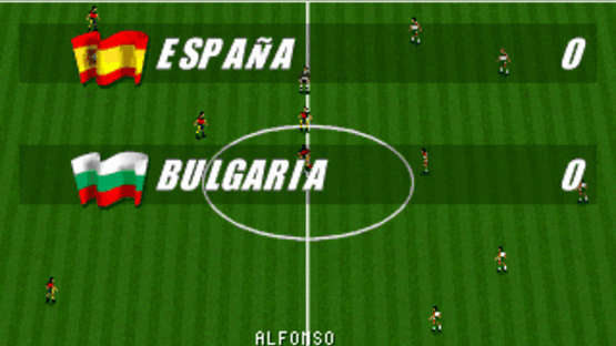 PC Selección Española de Fútbol Eurocopa '96 Screenshot