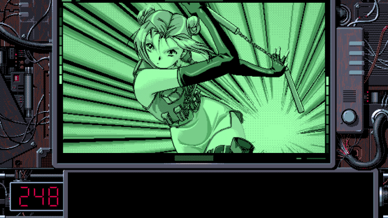 X-Girl: Cyber Punk Adventure Screenshot