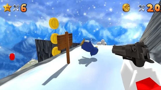 Super Mario 64 FPS Screenshot