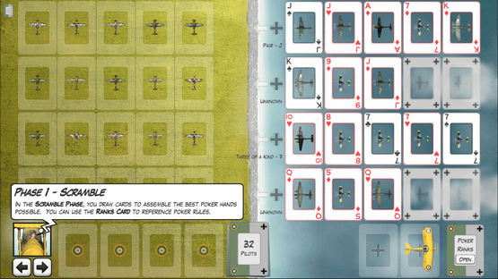Poker Squadrons: Battle of Britain Screenshot