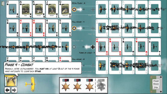 Poker Squadrons: Battle of Britain Screenshot