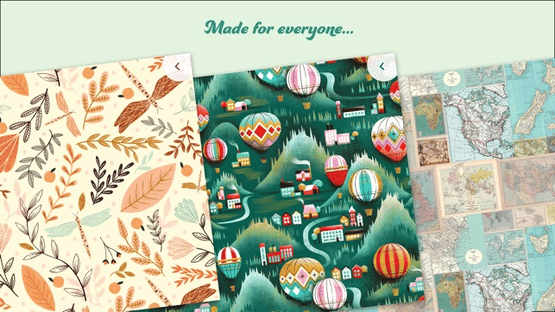 Patterned Screenshot