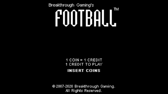 Football: Breakthrough Gaming Arcade Screenshot