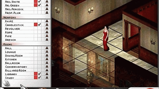 Clue Murder at Boddy Mansion Screenshot