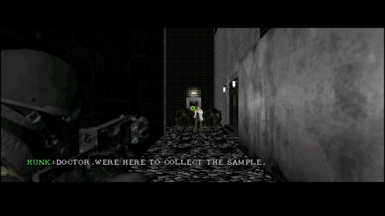 Resident Evil Code Name Hunk Screenshot