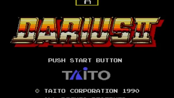 Super Darius II gameplay screenshot 1