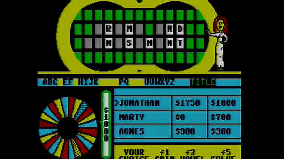 Wheel of Fortune Screenshot