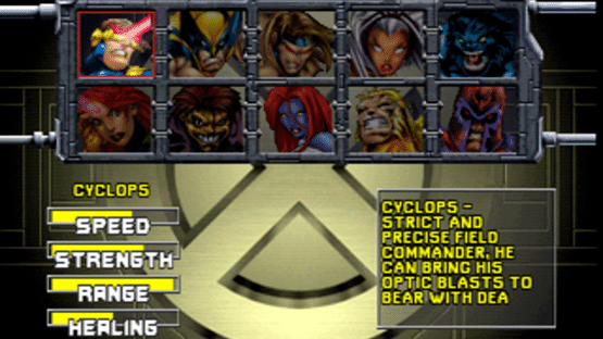 X-Men: Mutant Academy Screenshot