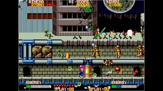Arcade Archives: Psycho Soldier gameplay screenshot 2