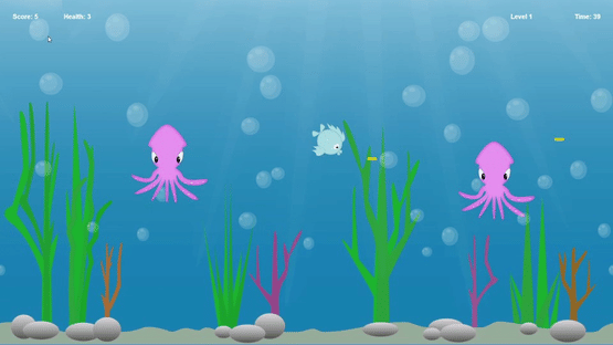 Blue Fish and Underwater Worlds Screenshot