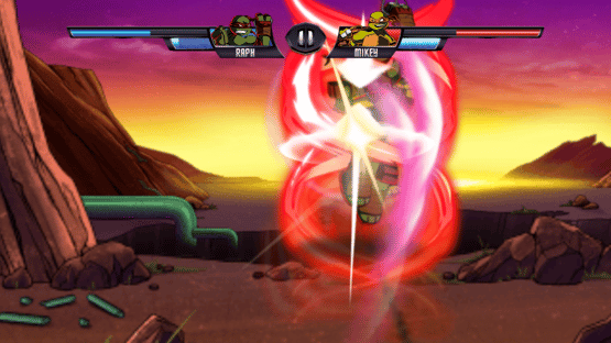 Teenage Mutant Ninja Turtles VS Power Rangers: Ultimate Hero Clash! Screenshot