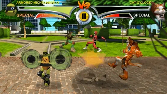 Power Rangers vs Teenage Mutant Ninja Turtles: Ultimate Hero Clash 2 screenshot 6