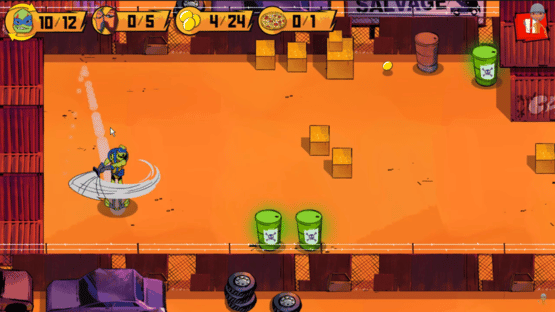 Rise of the Teenage Mutant Ninja Turtles: Bumper Bros Screenshot