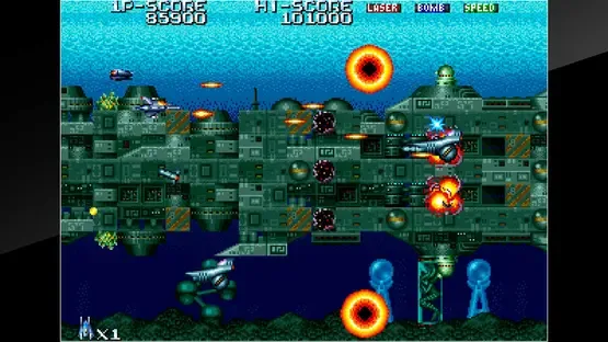 Arcade Archives: Terra Force gameplay screenshot 4