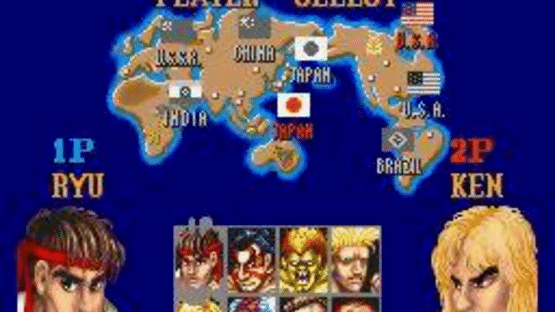 Street Fighter II Screenshot